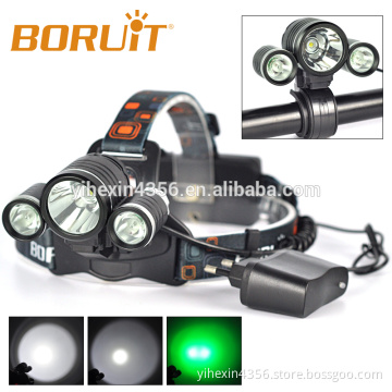 Green LED Hunting Search Light Headlamp